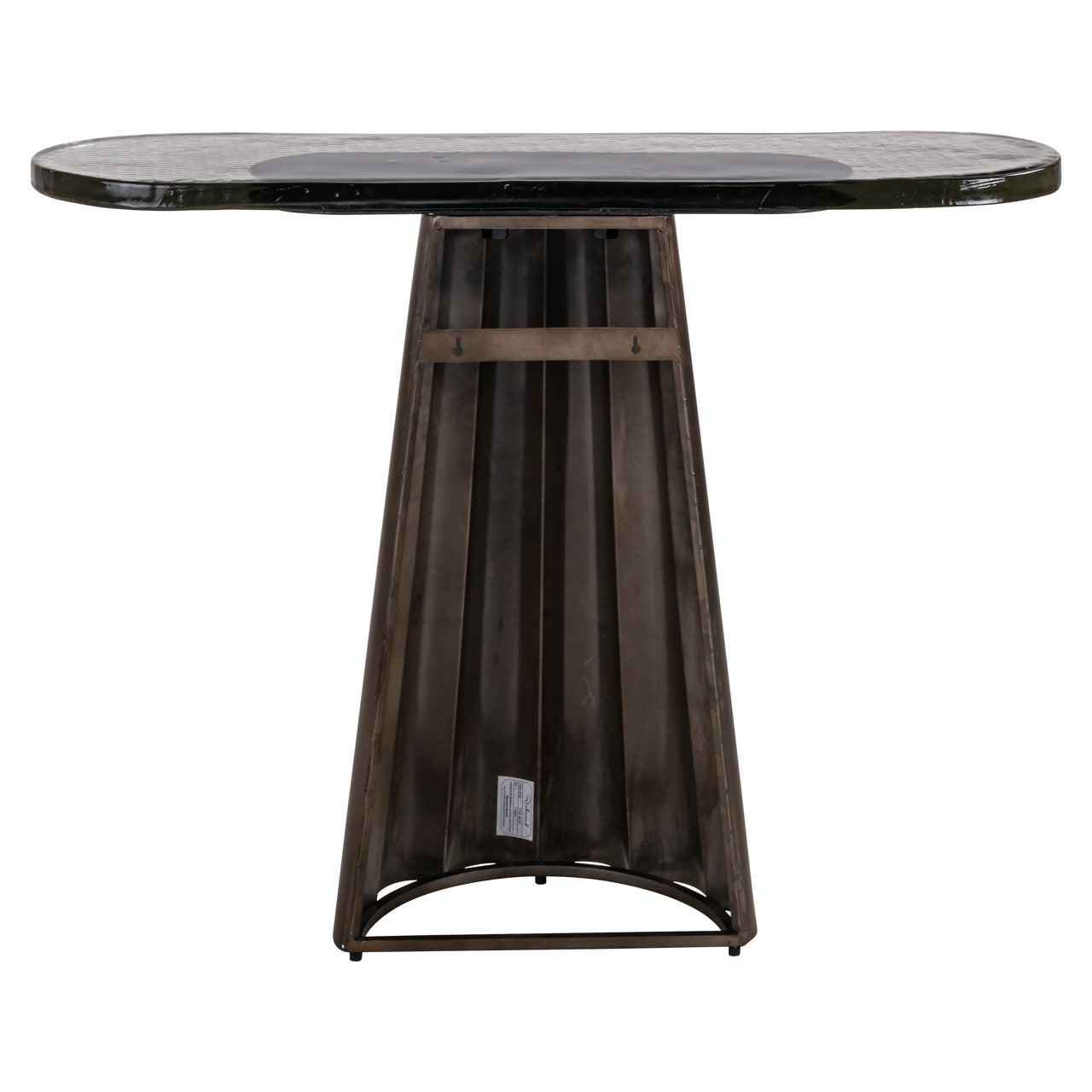 Console Barwick brass antique by Richmond Interiors