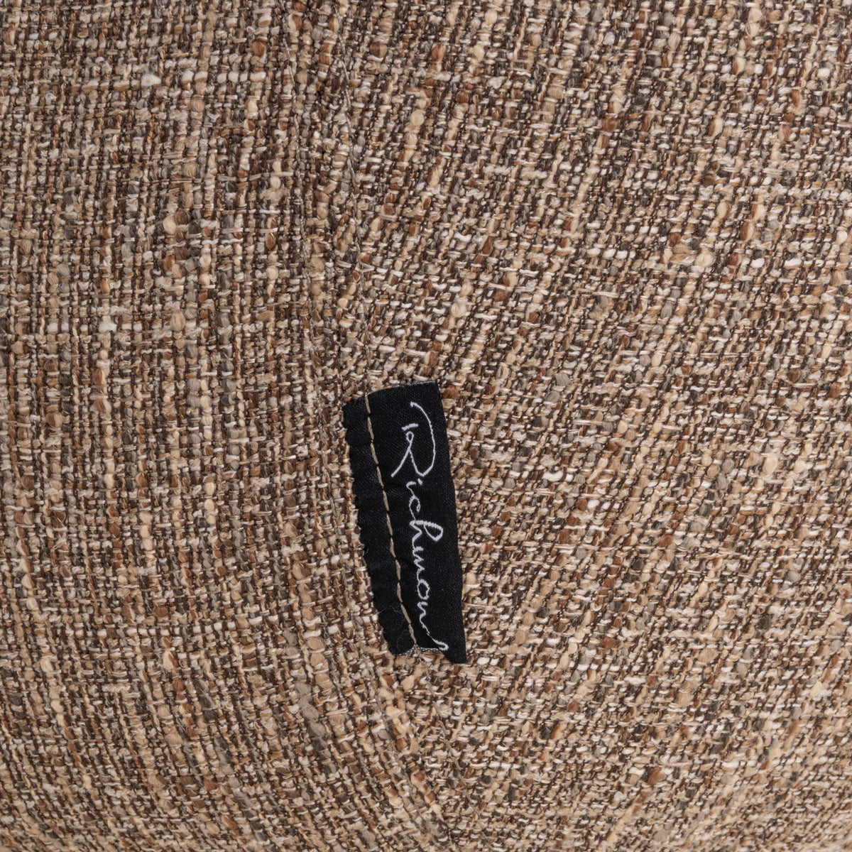 Dining chair Aldo brown tweed swivel by Richmond Interiors