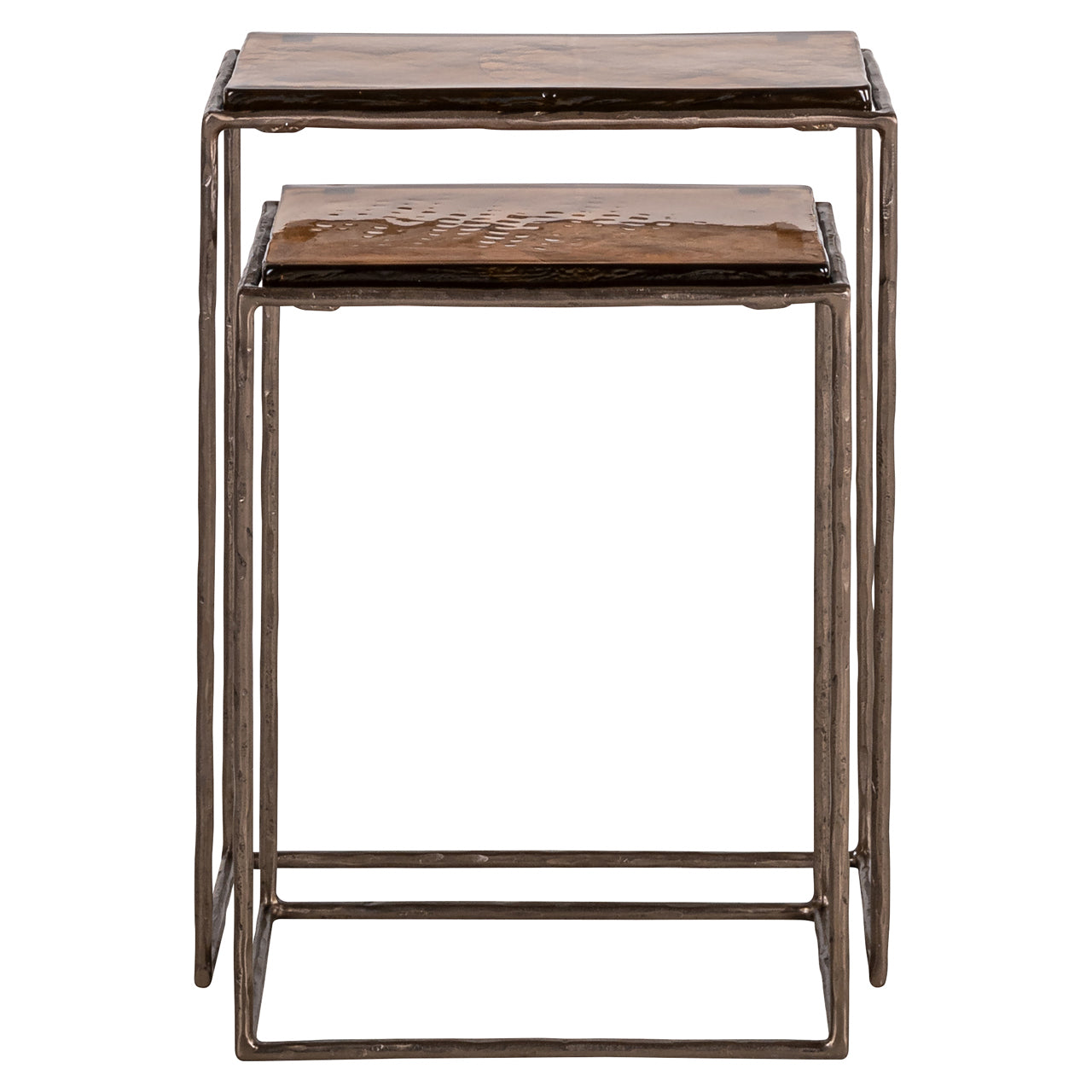 Villano bronze End Table (Set of 2) by Richmond Interiors