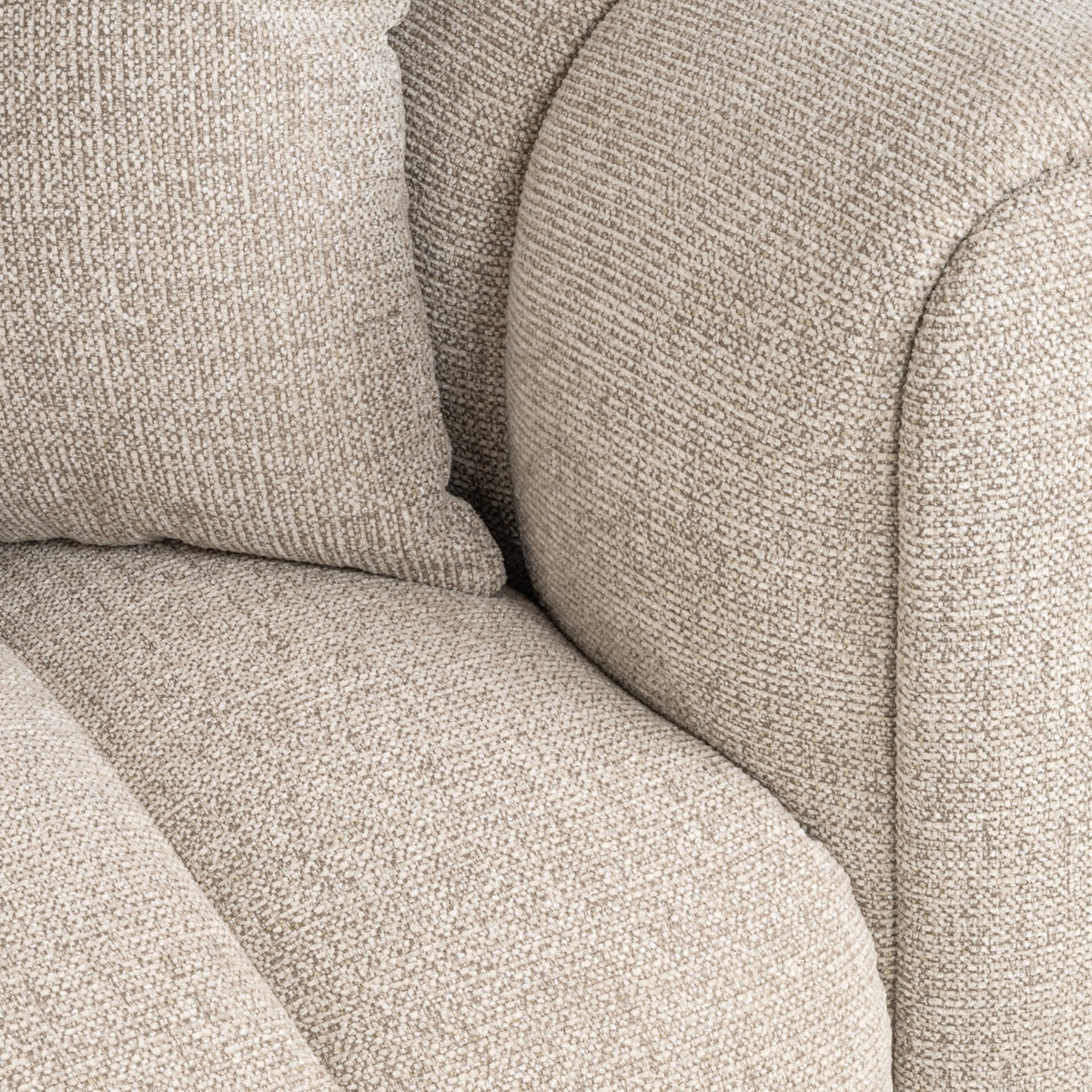 Sofa Novaro natural fancy lounge left by Richmond Interiors