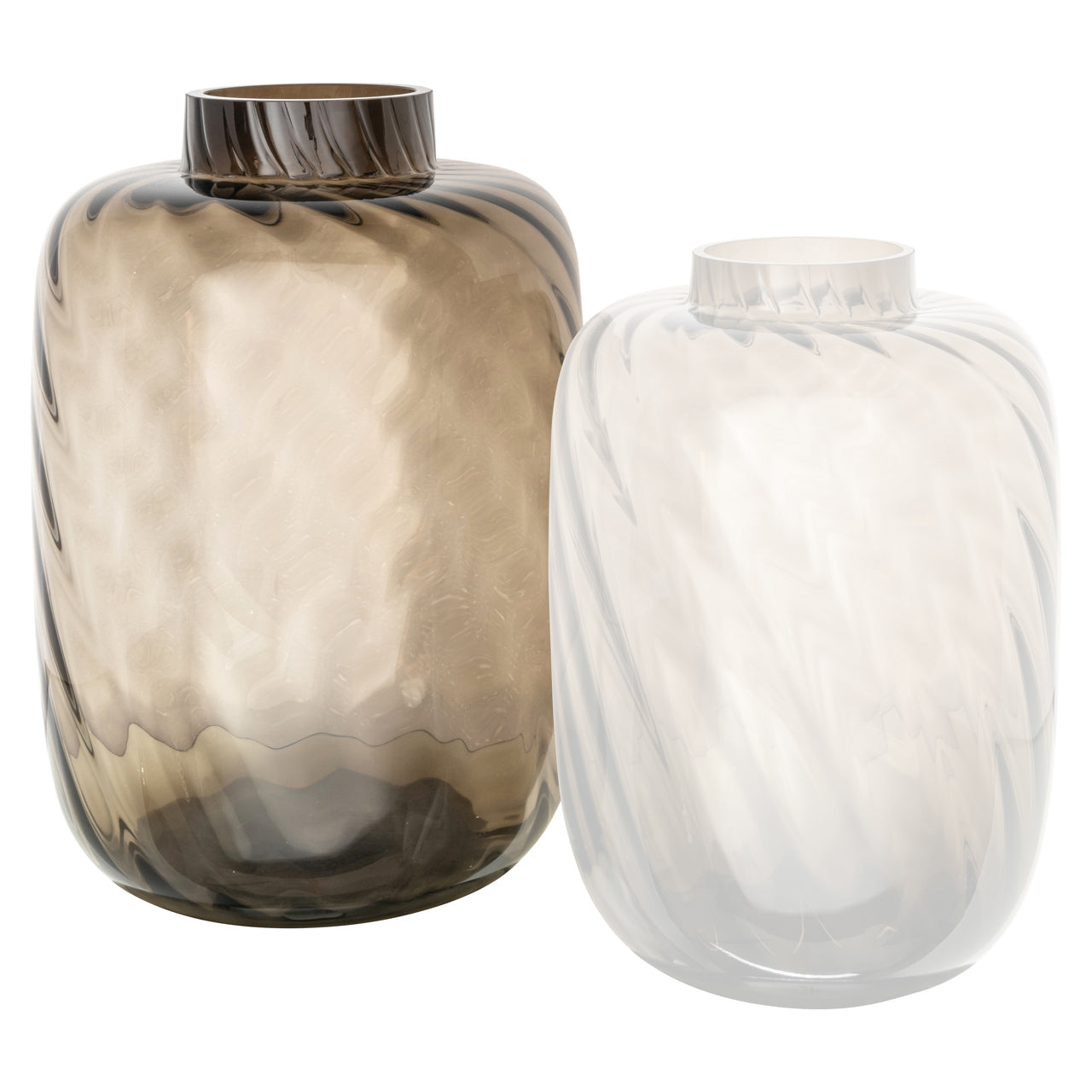 Vase Elora brown large by Richmond Interiors