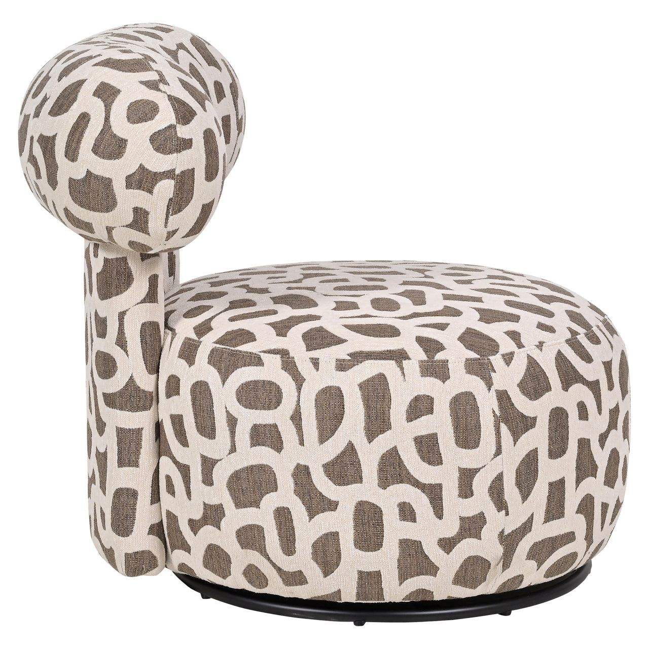 Lounge chair Kaya weave brown by Richmond Interiors