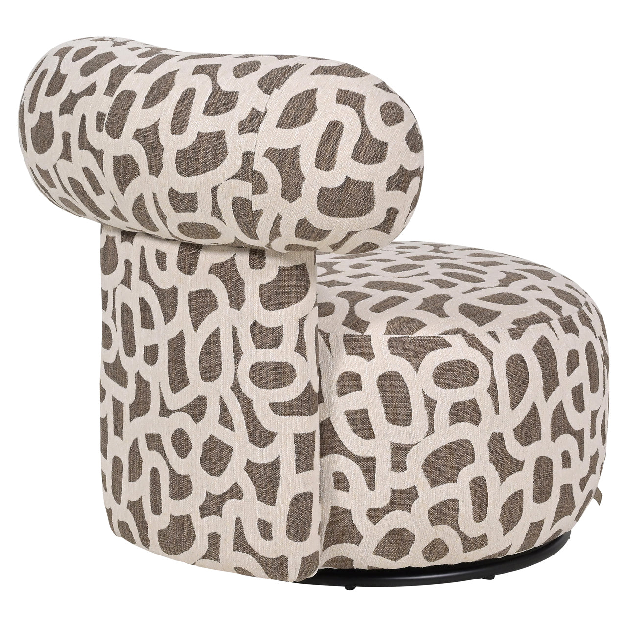 Lounge chair Kaya weave brown by Richmond Interiors