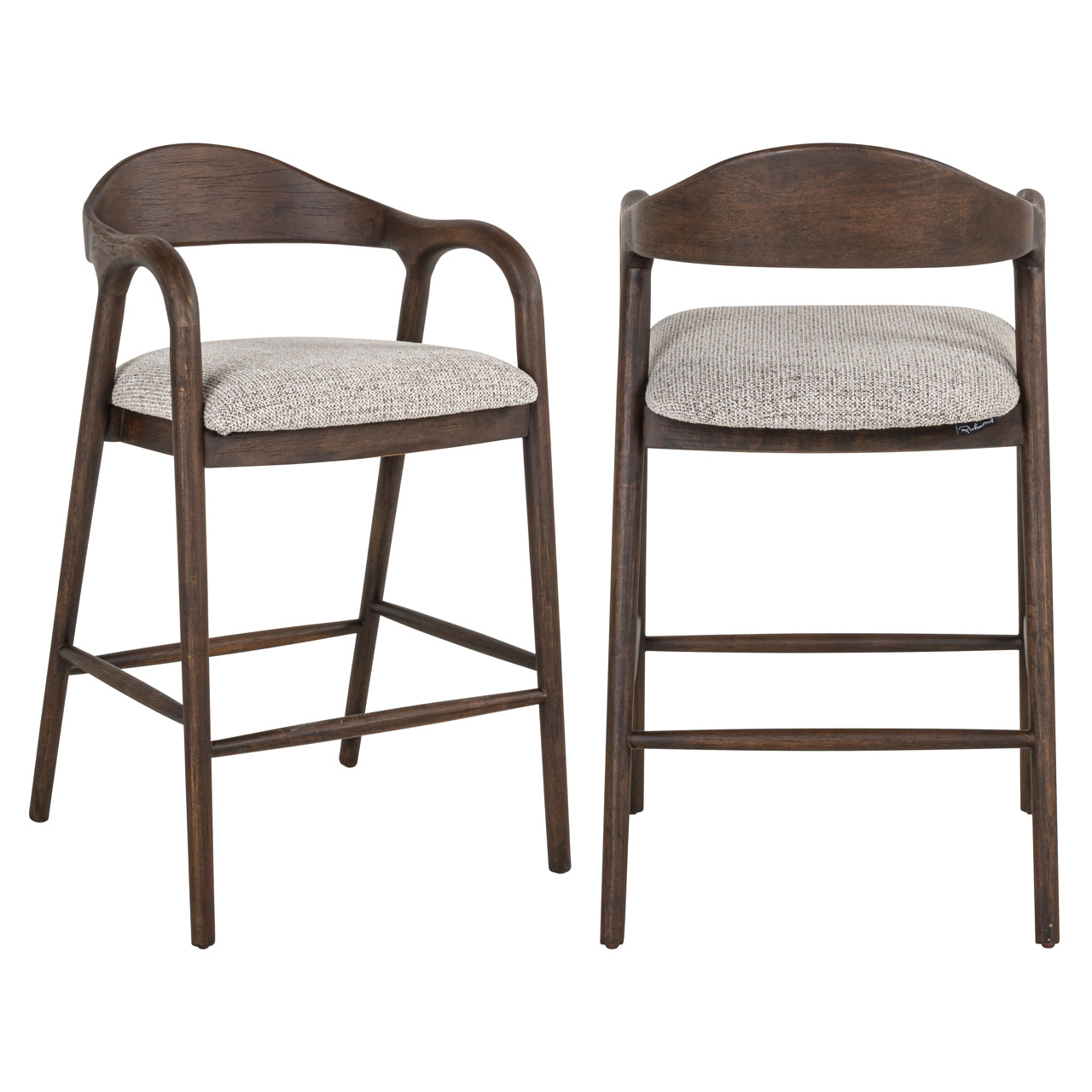 Mihara Mocca Fancy Counter Stool by Richmond Interiors