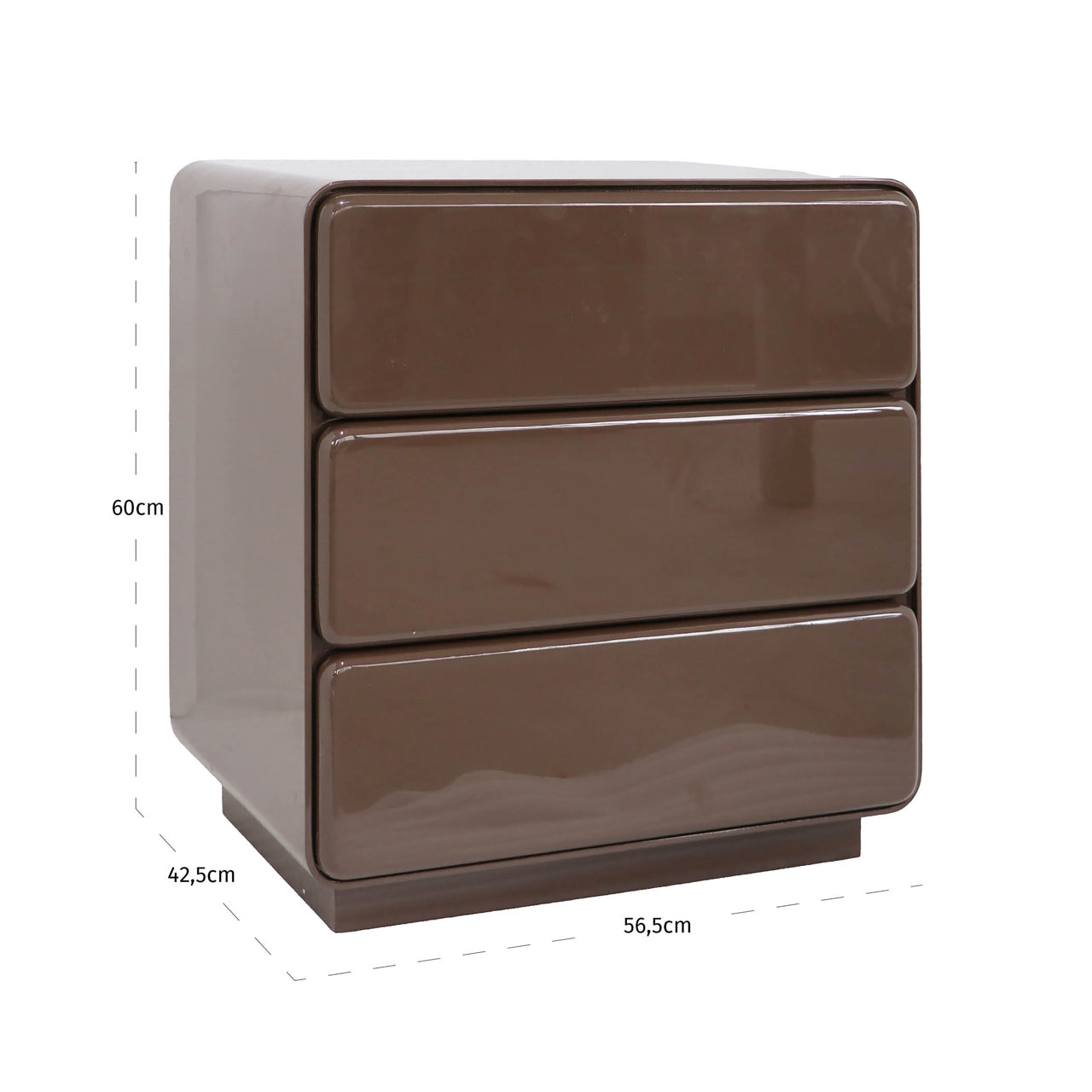Nightstand Demy Chestnut by Richmond Interiors