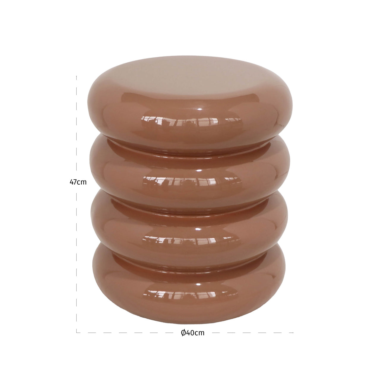 End table Indie mocha mousse by Richmond Interiors