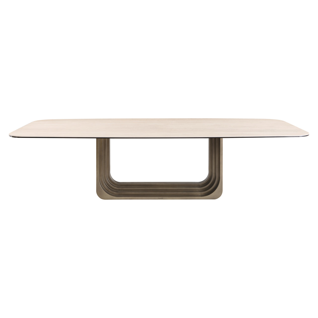 Maxfield Beige Ceramic Dining Table - 300cm by Richmond Interiors