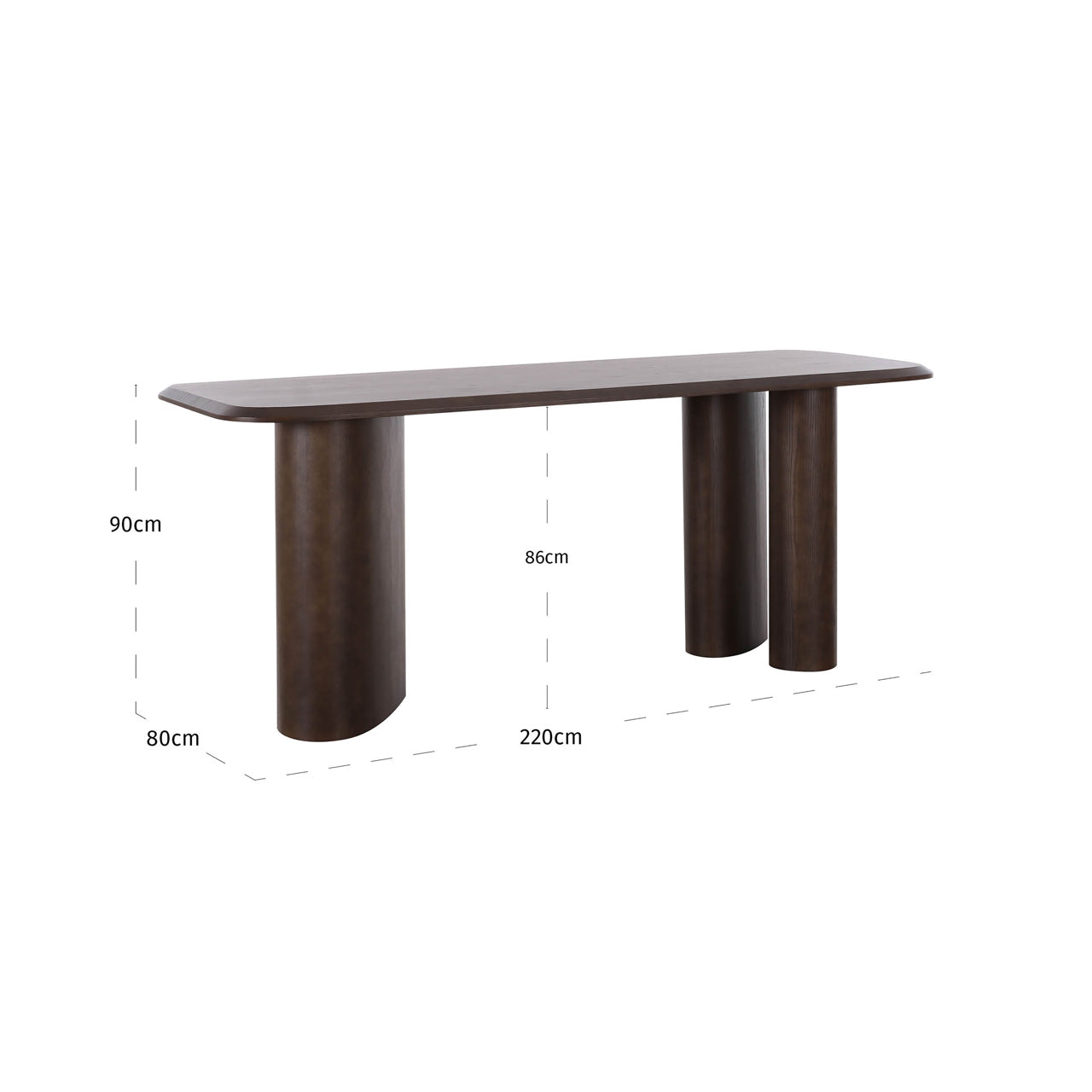 Prancer brown Counter table by Richmond Interiors