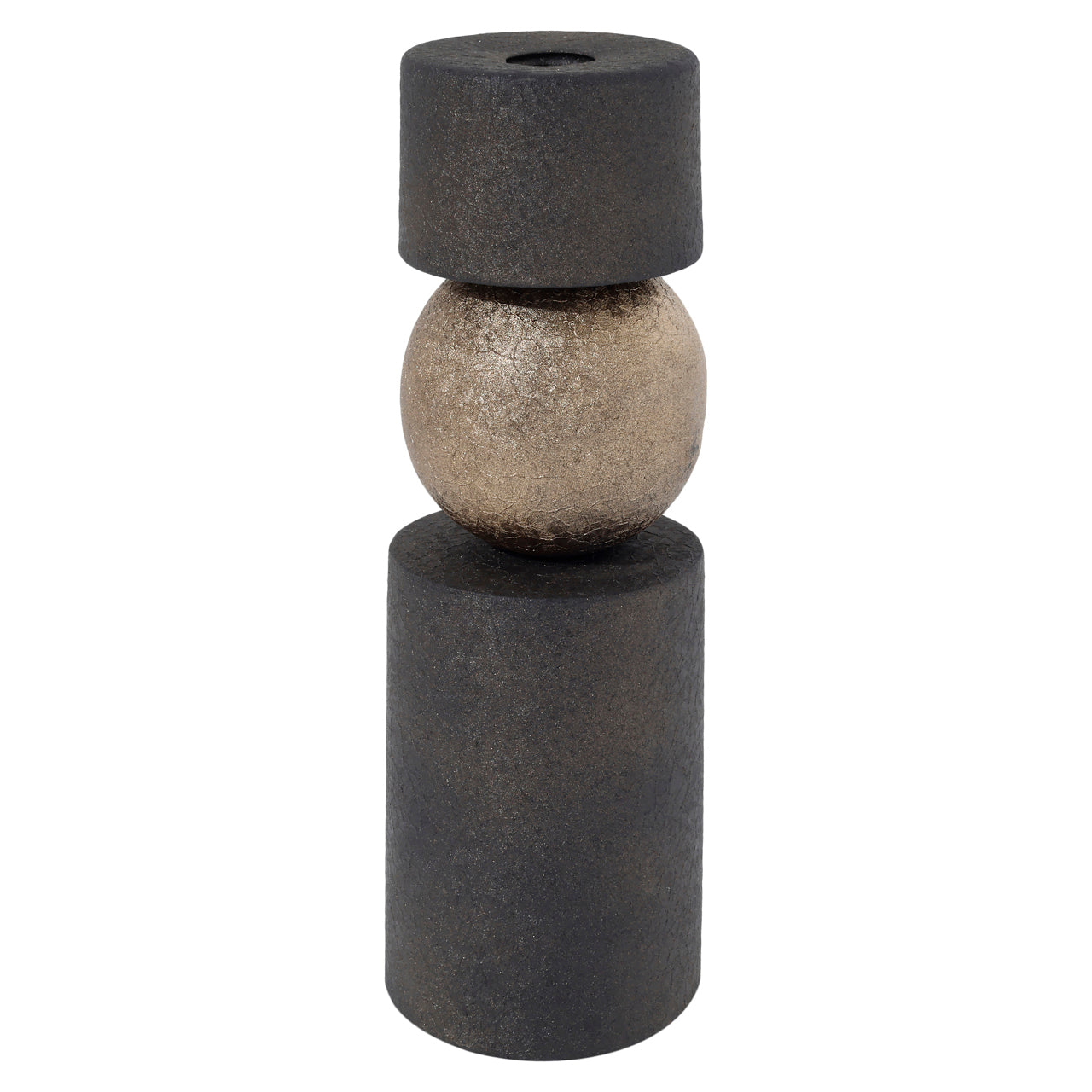 Candle holder Hasley brass antique small by Richmond Interiors