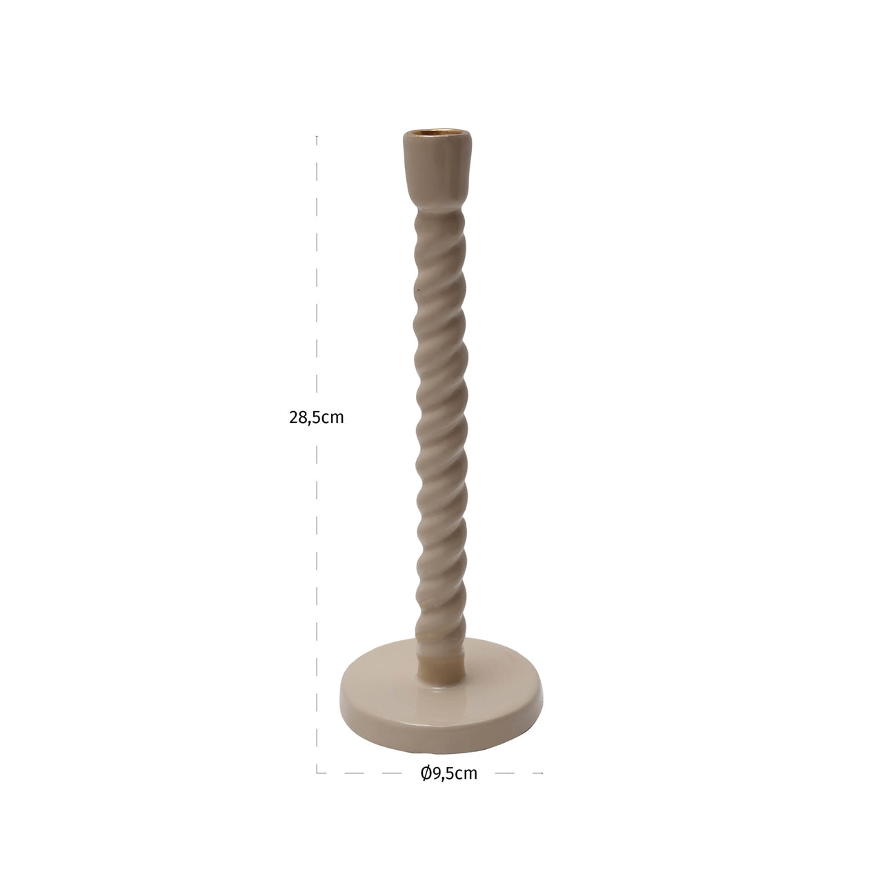 Nena Tapioca Candle Holder - Small by Richmond Interiors