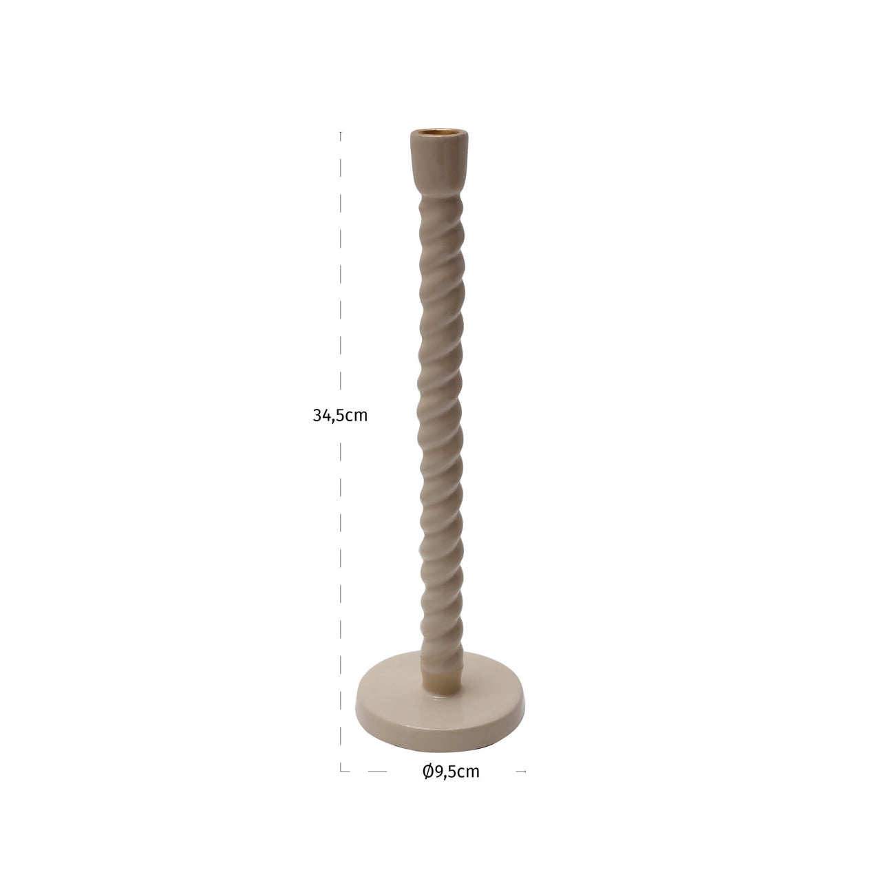 Nena Tapioca Candle Holder - Large by Richmond Interiors