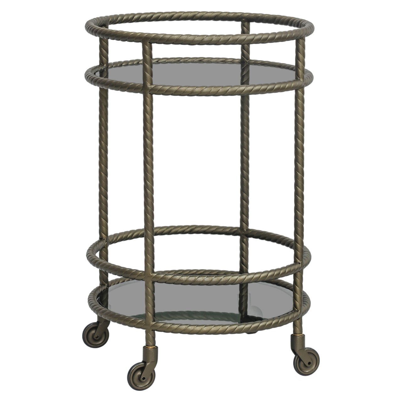 Macallan Antique Brass Drinks Trolley by Richmond Interiors