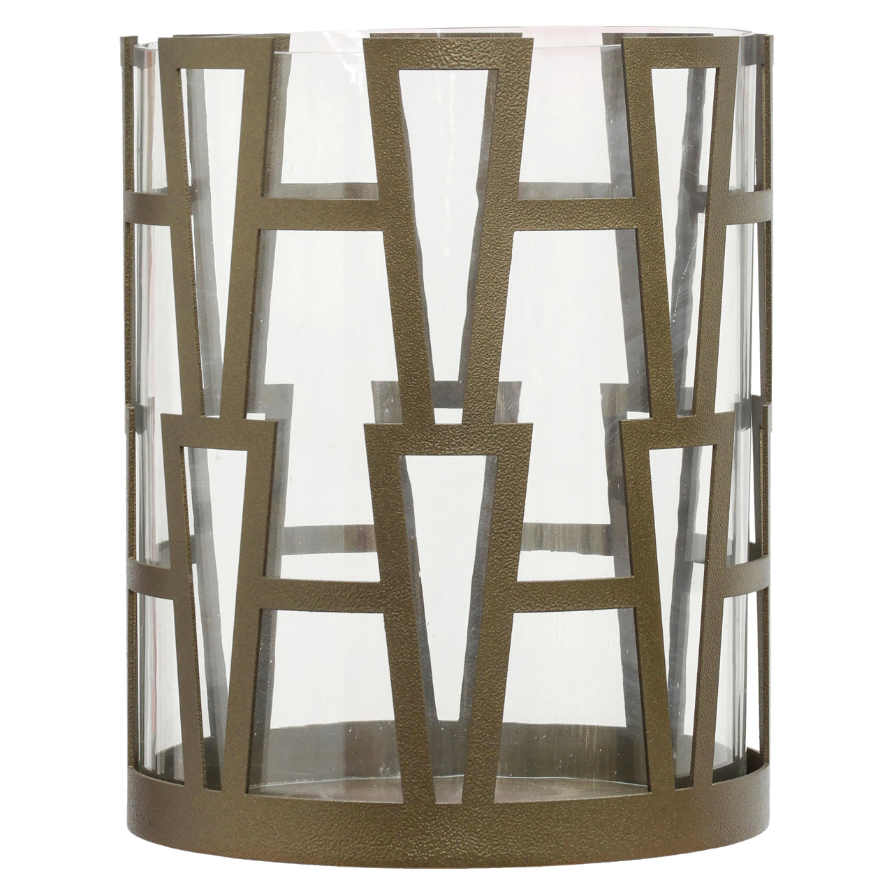 Shandy Antique Brass Hurricane Light - Small by Richmond Interiors