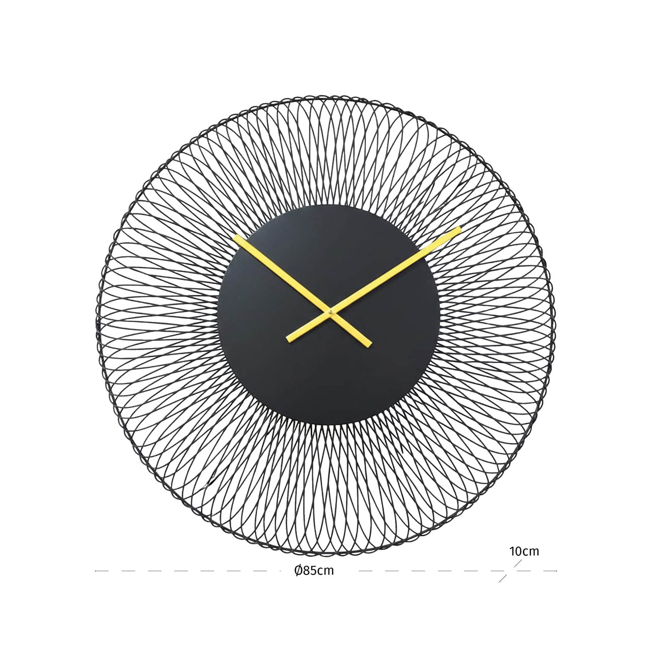 Clock Blunt black by Richmond Interiors
