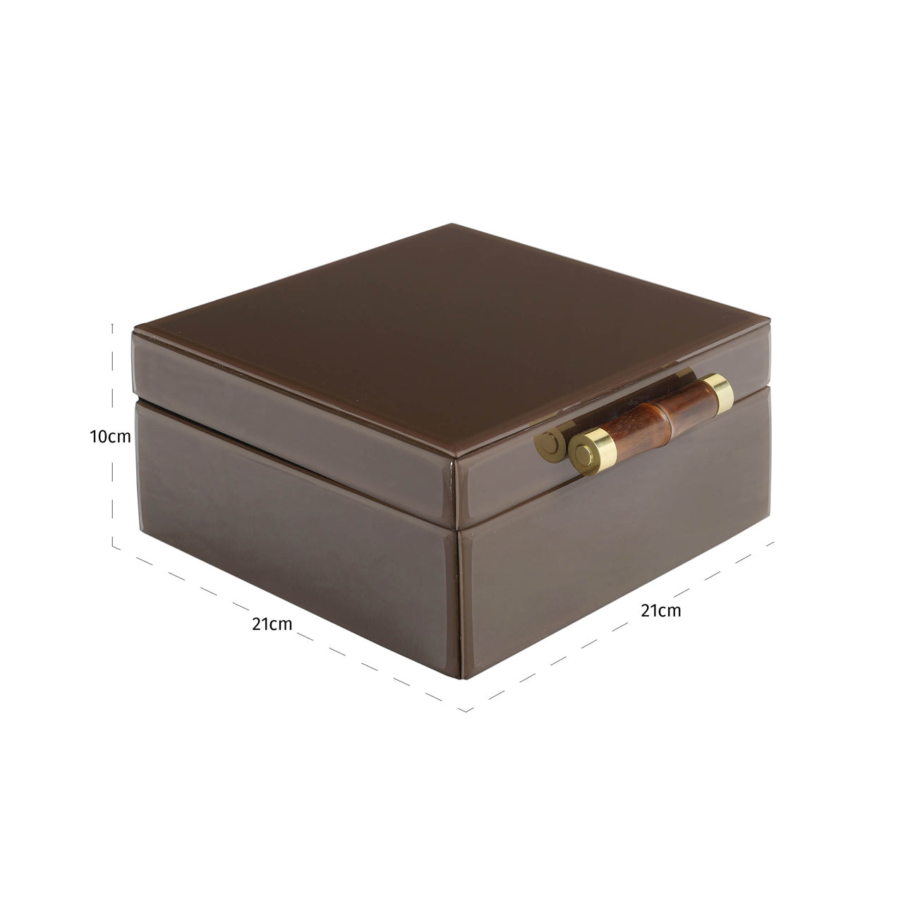 Echo Dark Brown Storage Box - Large by Richmond Interiors