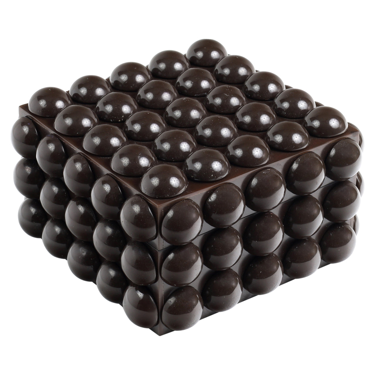 Nyx Dark Brown Storage Box - Small by Richmond Interiors