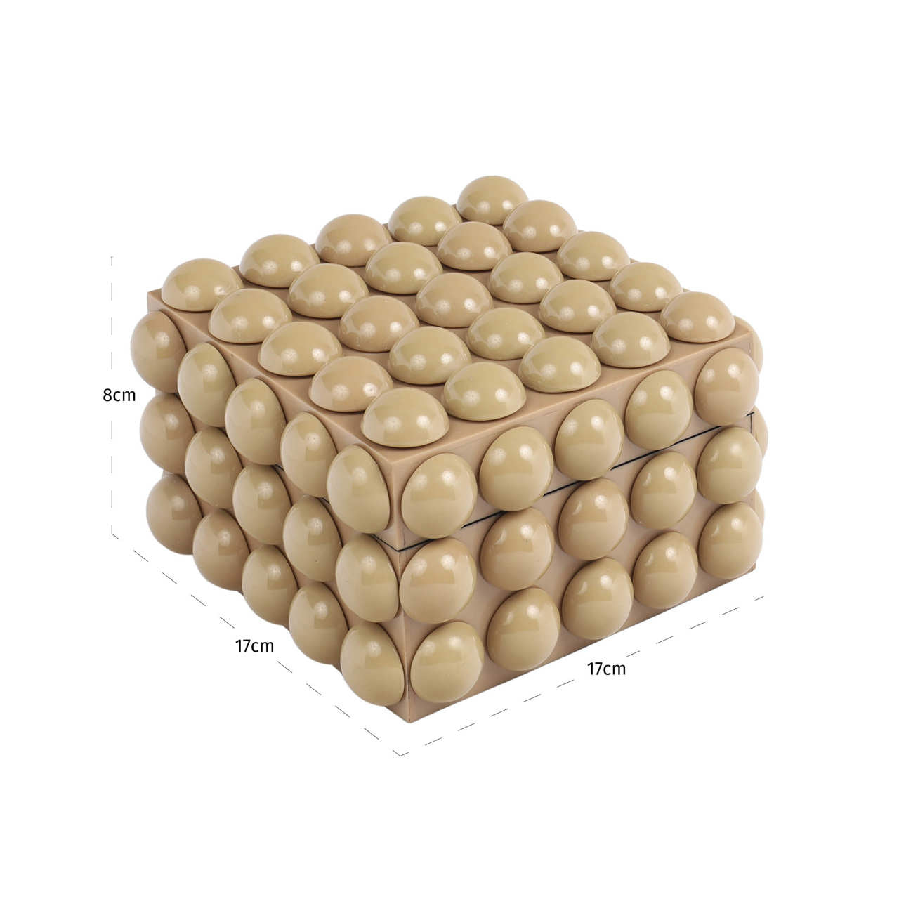 Ash Beige Storage Box - Small by Richmond Interiors