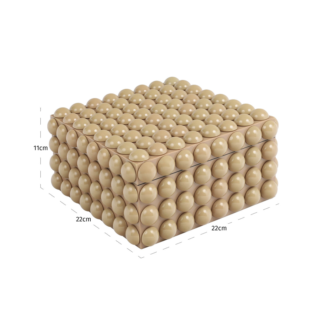 Ash Beige Storage Box - Large by Richmond Interiors
