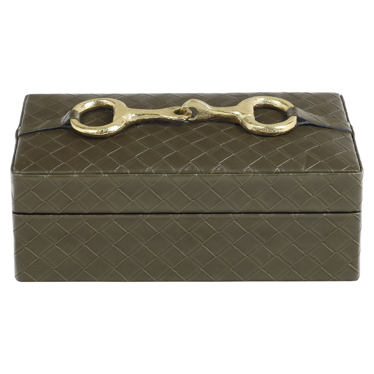 Blade Olive Storage Box - Small by Richmond Interiors