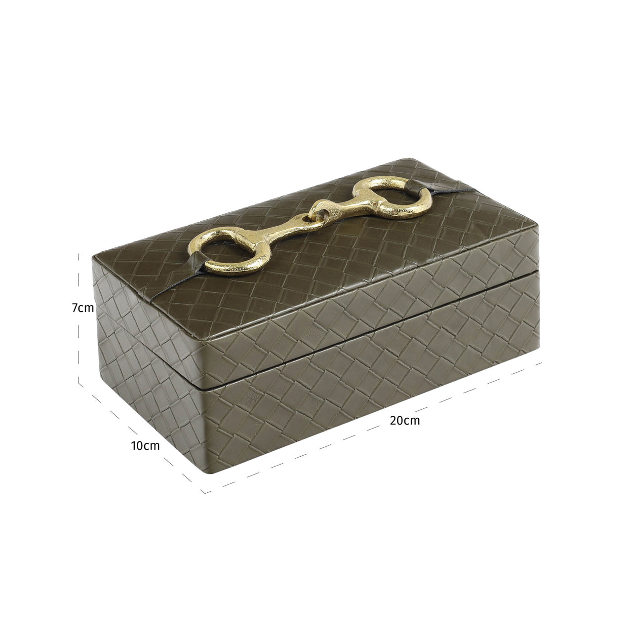 Blade Olive Storage Box - Small by Richmond Interiors