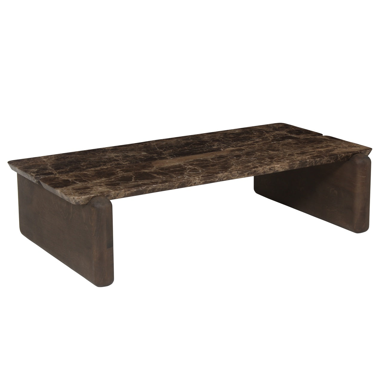 Lagrasse Dark Brown Coffee Table by Richmond Interiors