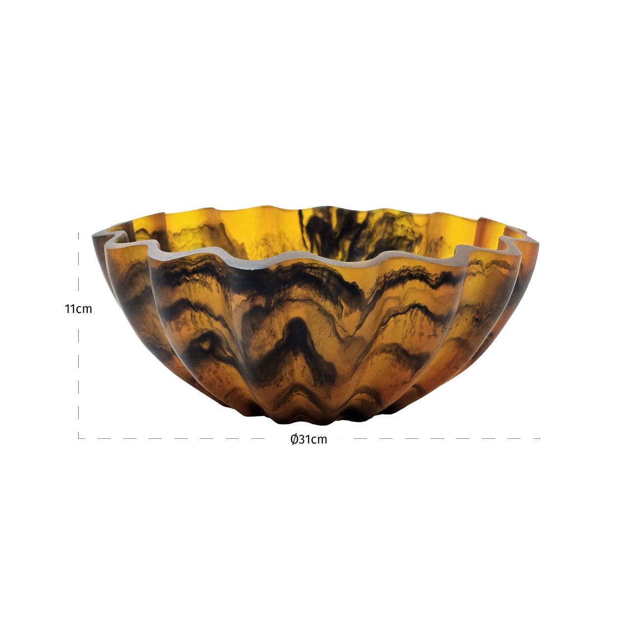 Bowl Meadow Tortoise - Large by Richmond Interiors