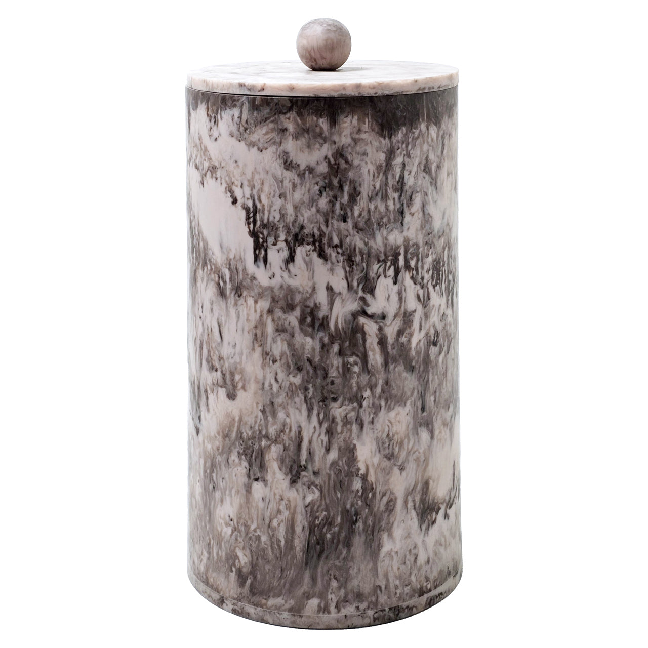 Rosaline Chocolate Brown Storage Jar - Large by Richmond Interiors