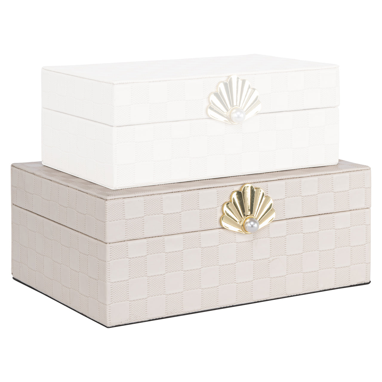 Bless Ivory Storage Box - Large by Richmond Interiors