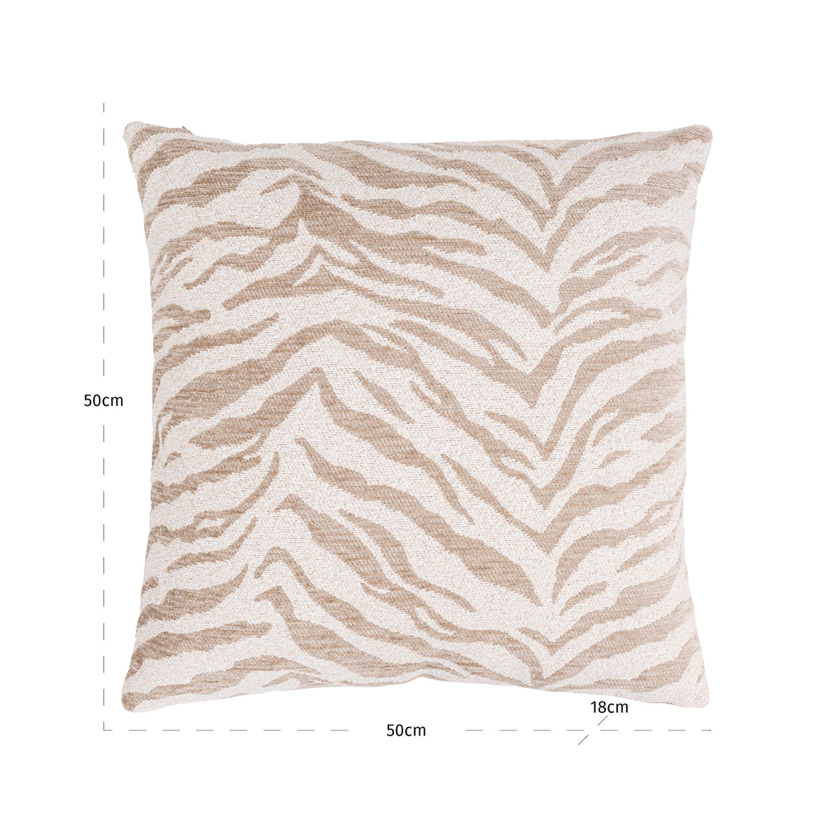 Cushion Eliza beige tiger by Richmond Interiors