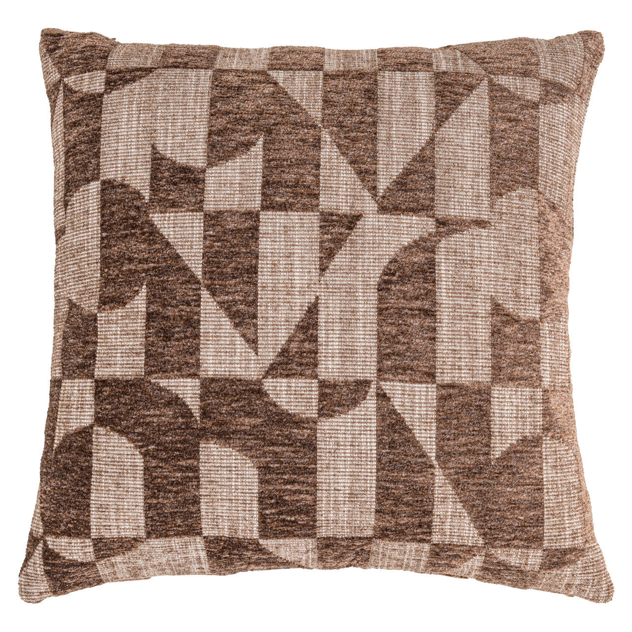 Cushion Aria brown geomatric by Richmond Interiors