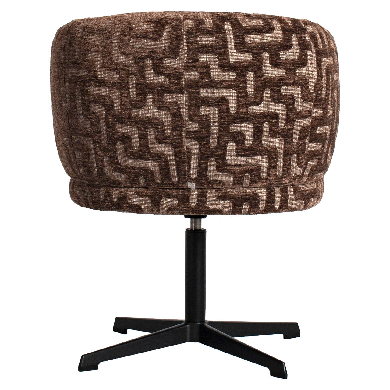 Dinan Brown Labyrinth Dining Chair by Richmond Interiors