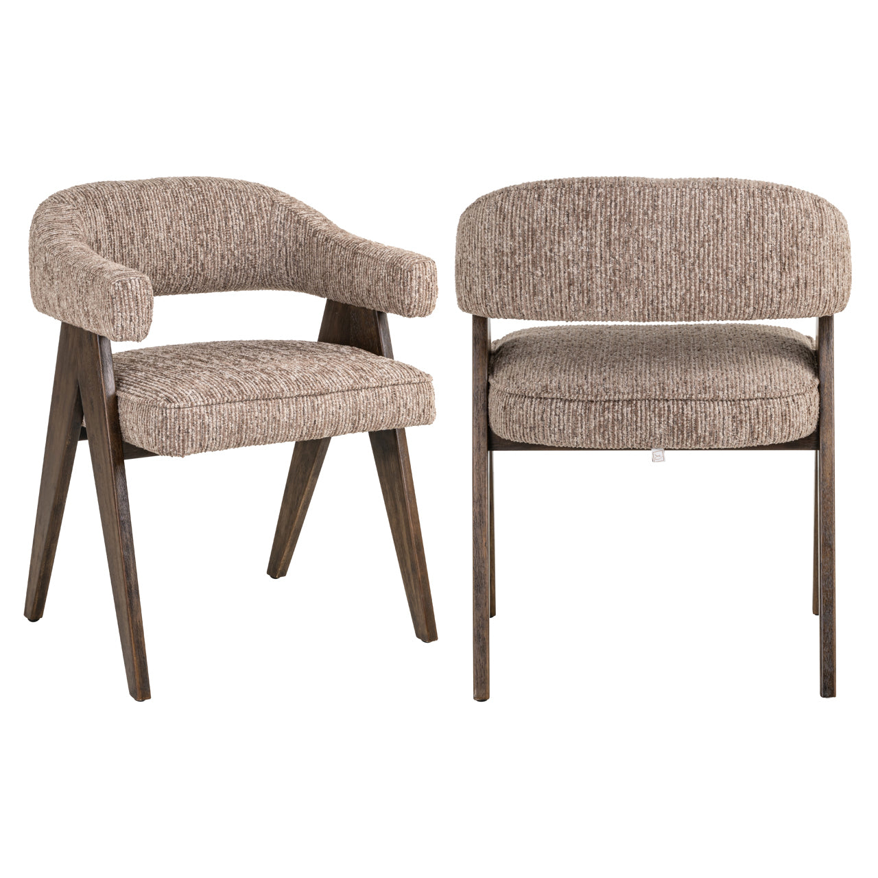 Mori Mocca Linear Dining Chair by Richmond Interiors