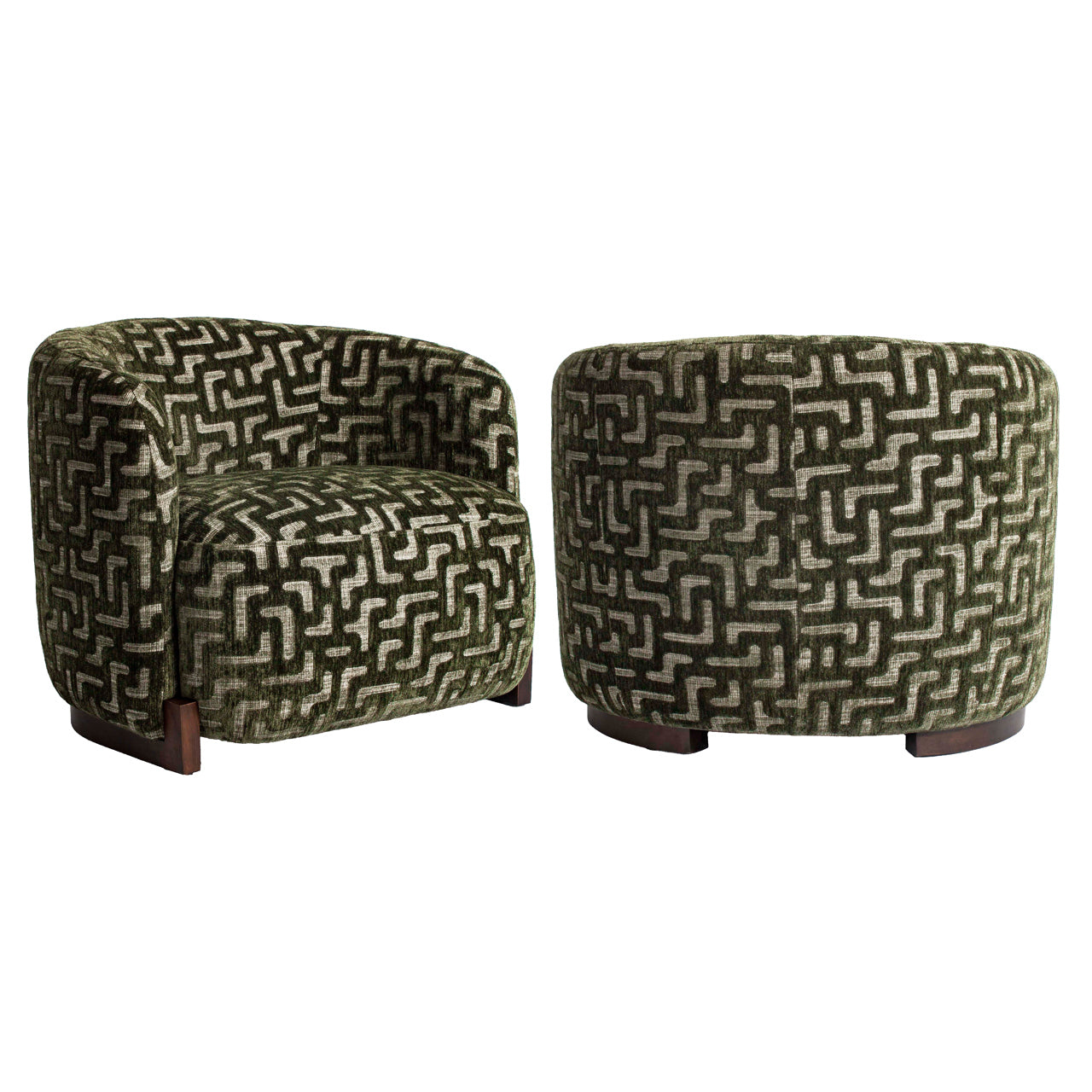 Hannah Moss Labyrinth Lounge Chair by Richmond Interiors
