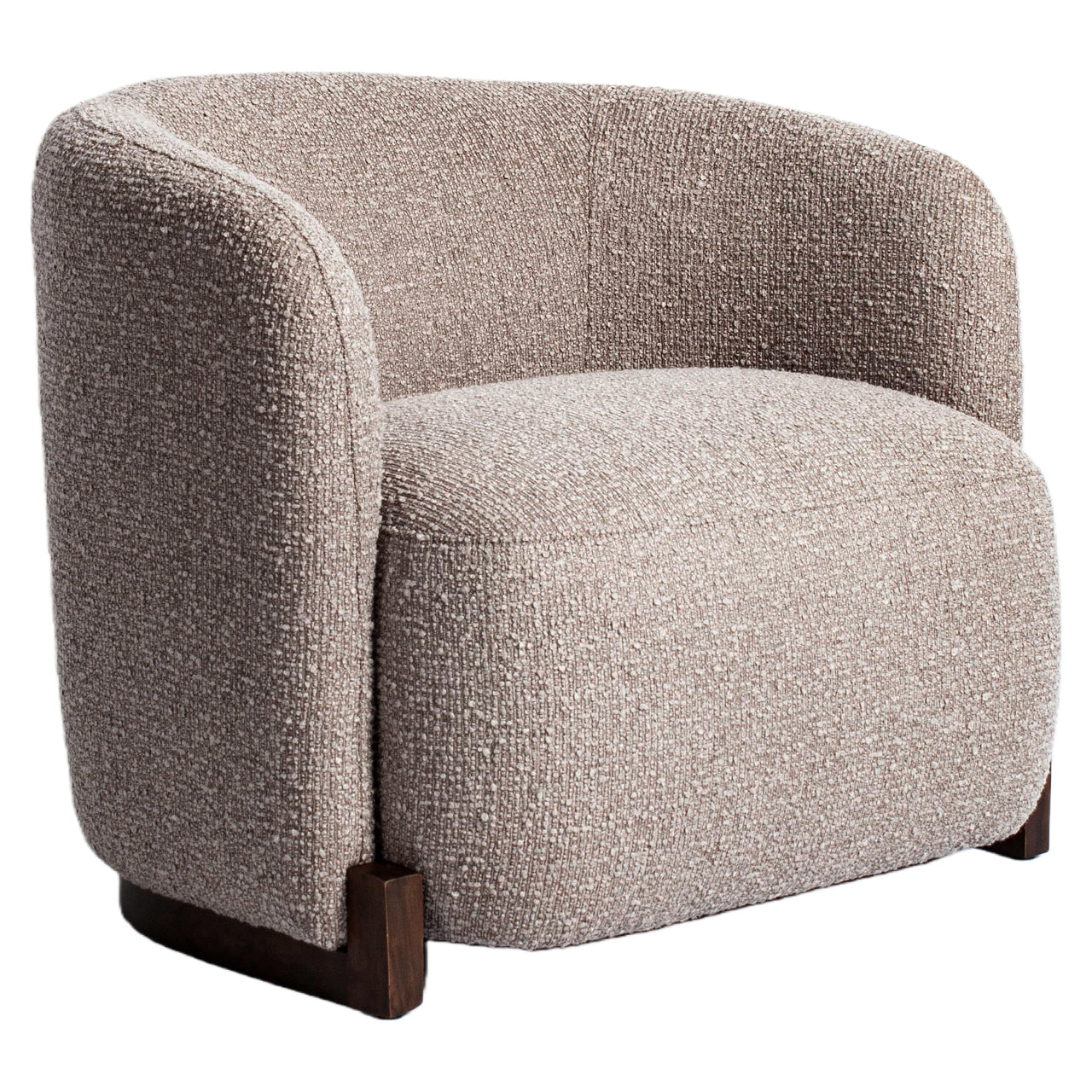 Hannah Mocca Chunky Lounge Chair by Richmond Interiors