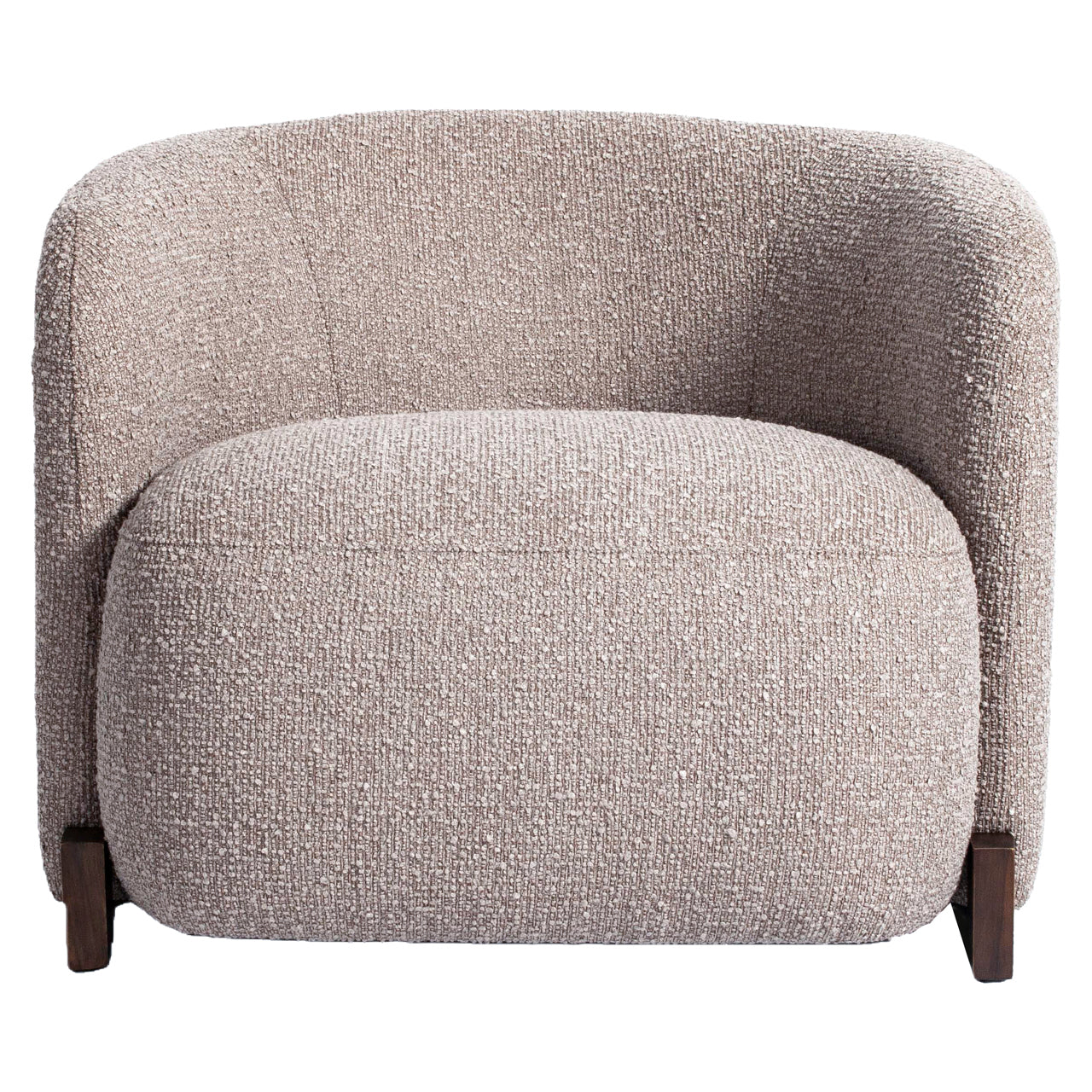 Hannah Mocca Chunky Lounge Chair by Richmond Interiors