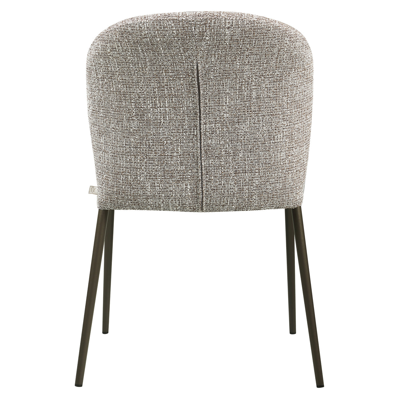 Dining chair Stacker earth tweed fire retardant (Set of 2) by Richmond Interiors