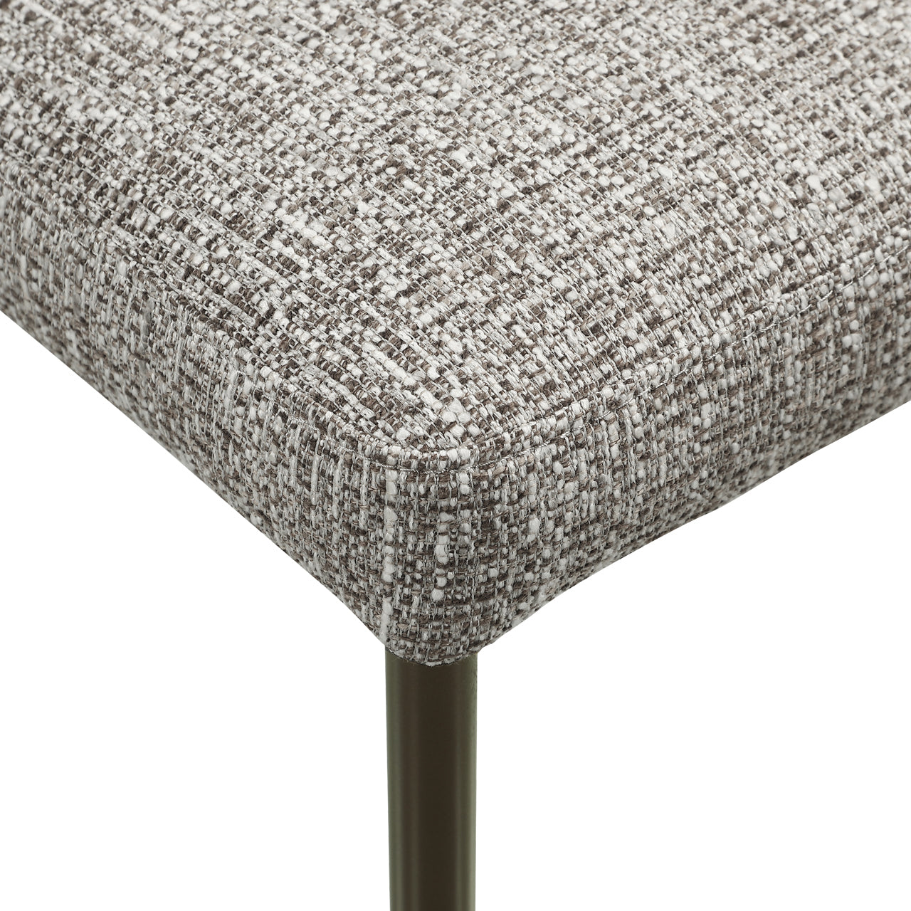 Dining chair Stacker earth tweed fire retardant (Set of 2) by Richmond Interiors