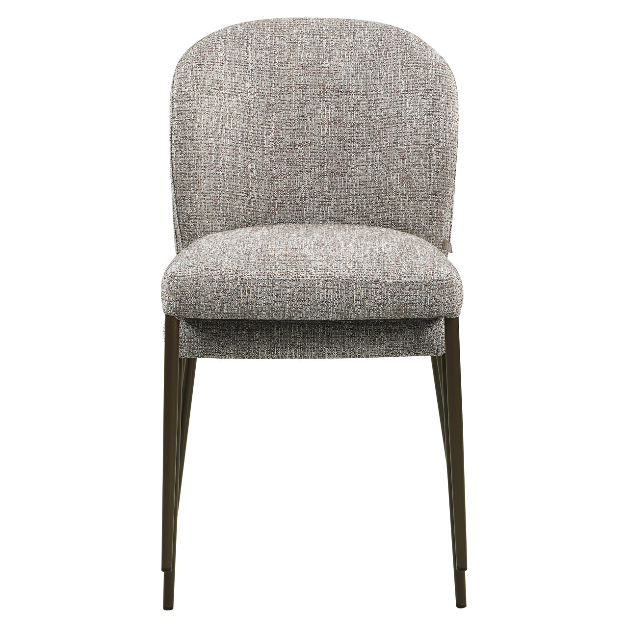 Dining chair Stacker earth tweed fire retardant (Set of 2) by Richmond Interiors