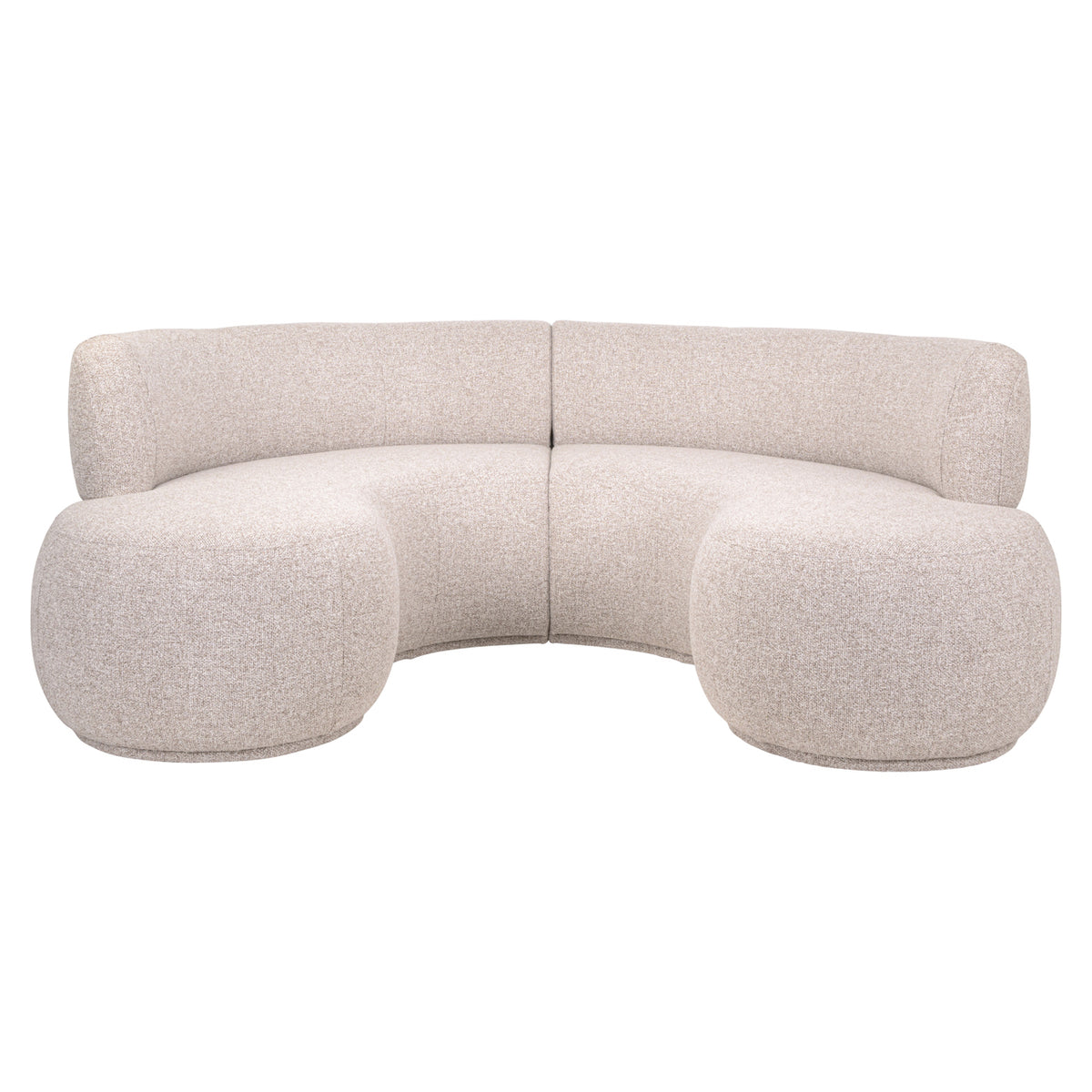 Dining bench Sorrobon cayenne brown round (Set of 2) by Richmond Interiors