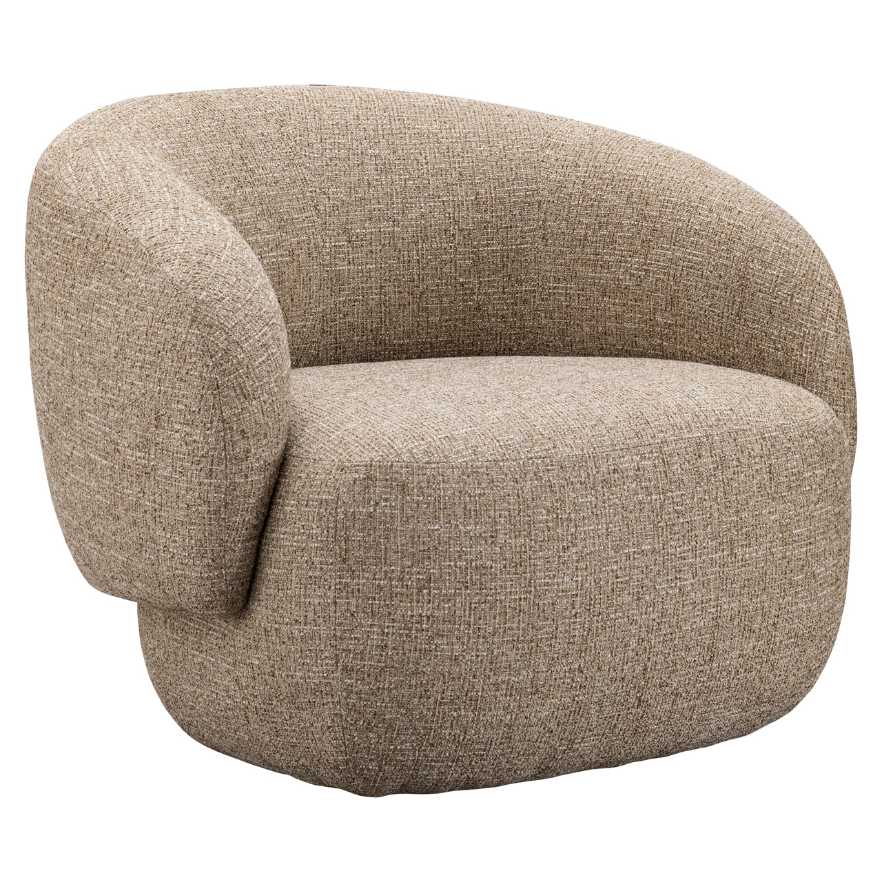 Lounge chair Milano sand tweed fire retardant by Richmond Interiors