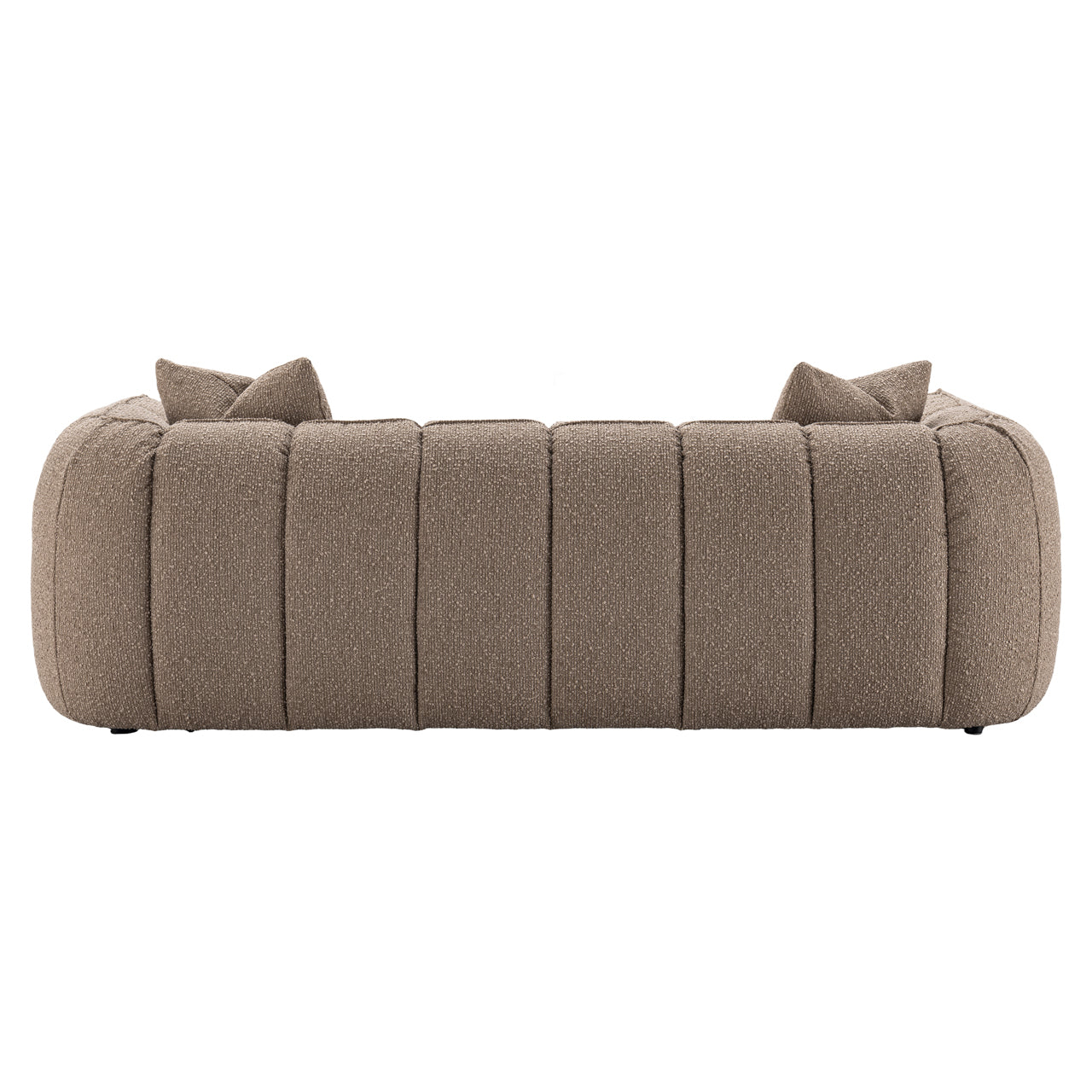 Sofa Hogan mocca chunky 3-seater fire retardant by Richmond Interiors