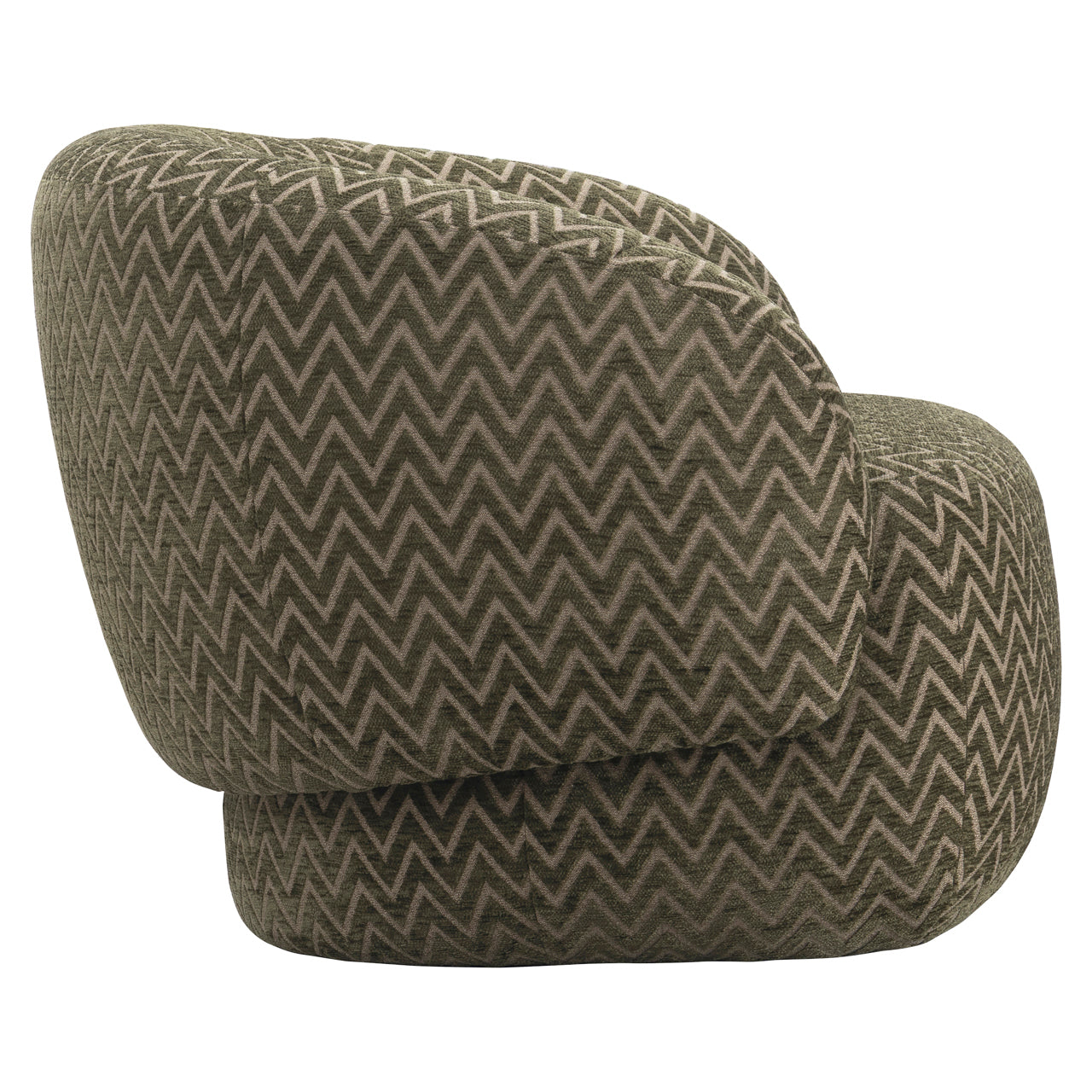 Lounge chair Milano moss chevron by Richmond Interiors