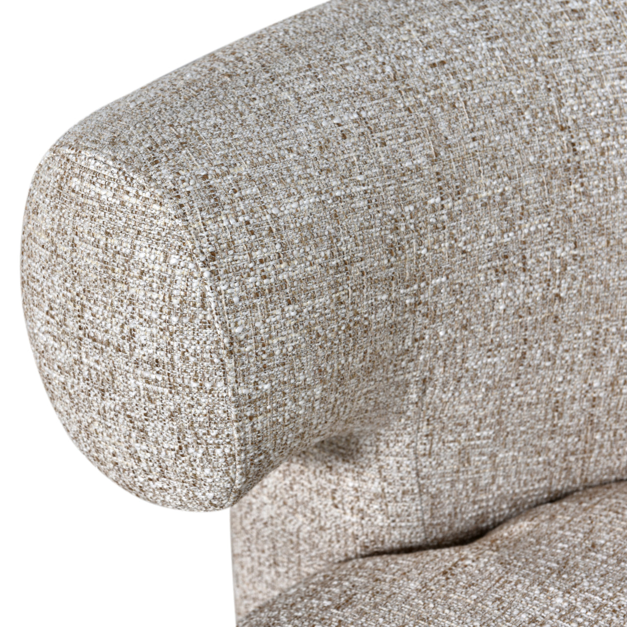 Lounge chair Talley cream tweed swivel by Richmond Interiors