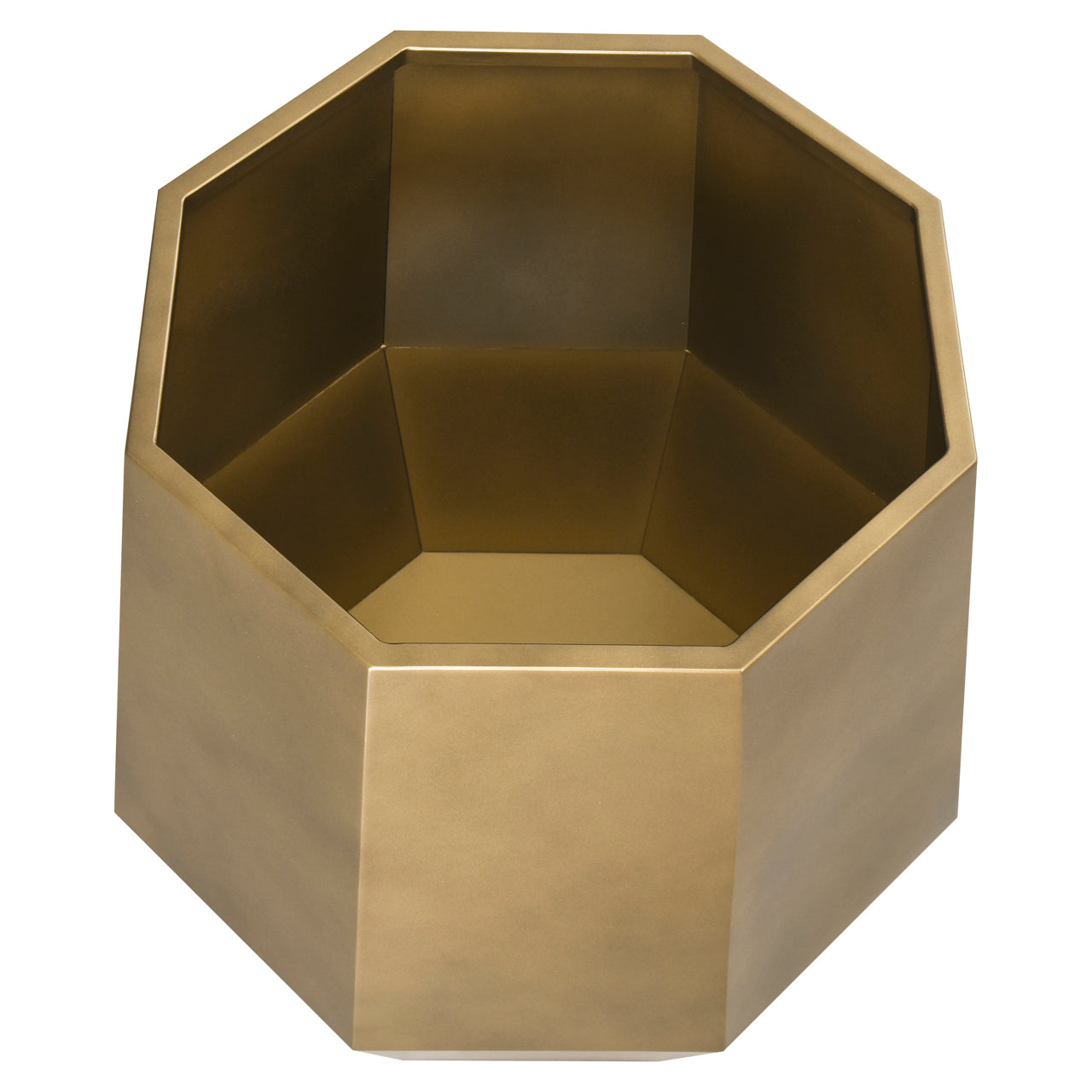 Planter Axis bronze gold medium by Richmond Interiors