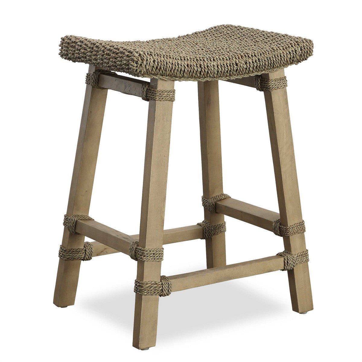Everglade Sea Grass Counter Stool by Uttermost