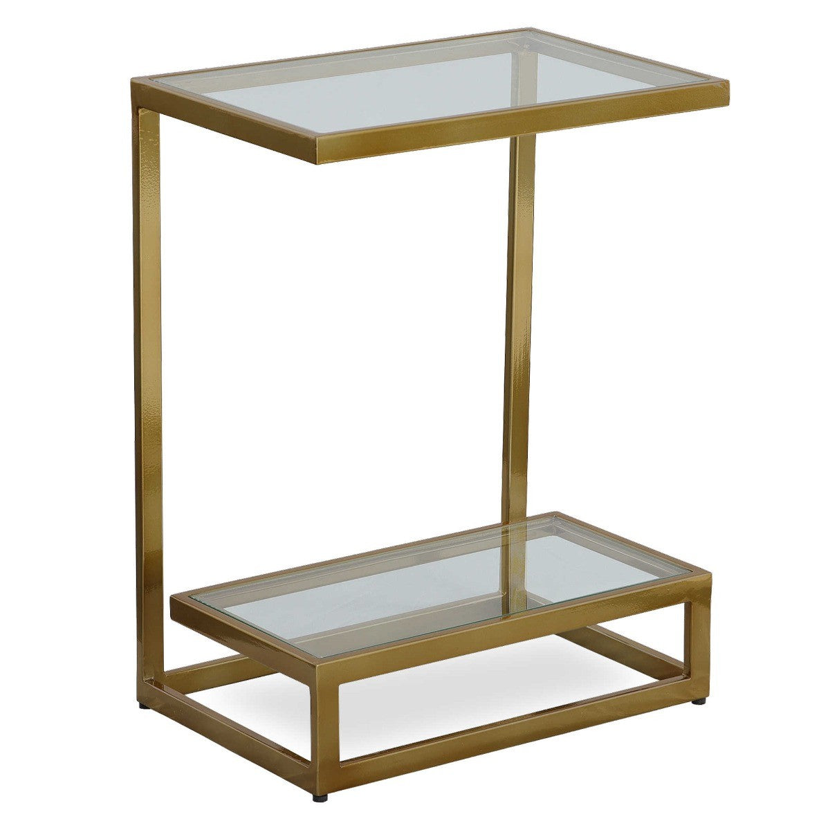 Musing Brushed Brass Accent Table by Uttermost