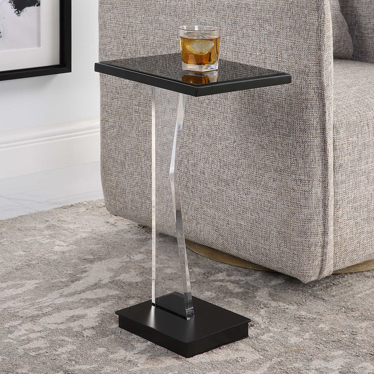 Angle Contemporary Accent Table by Uttermost