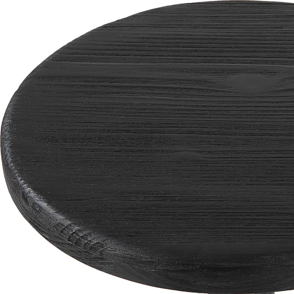 Sona Black Counter Stool by Uttermost