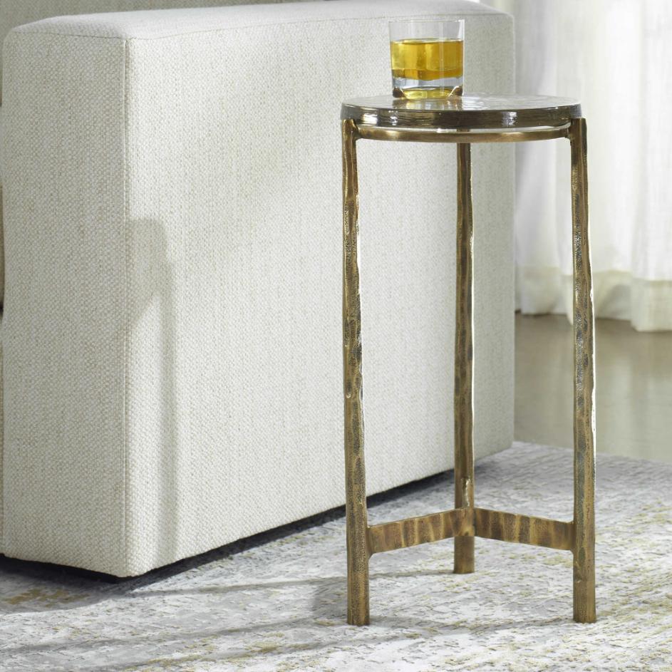 Eternity Brass Accent Table by Uttermost