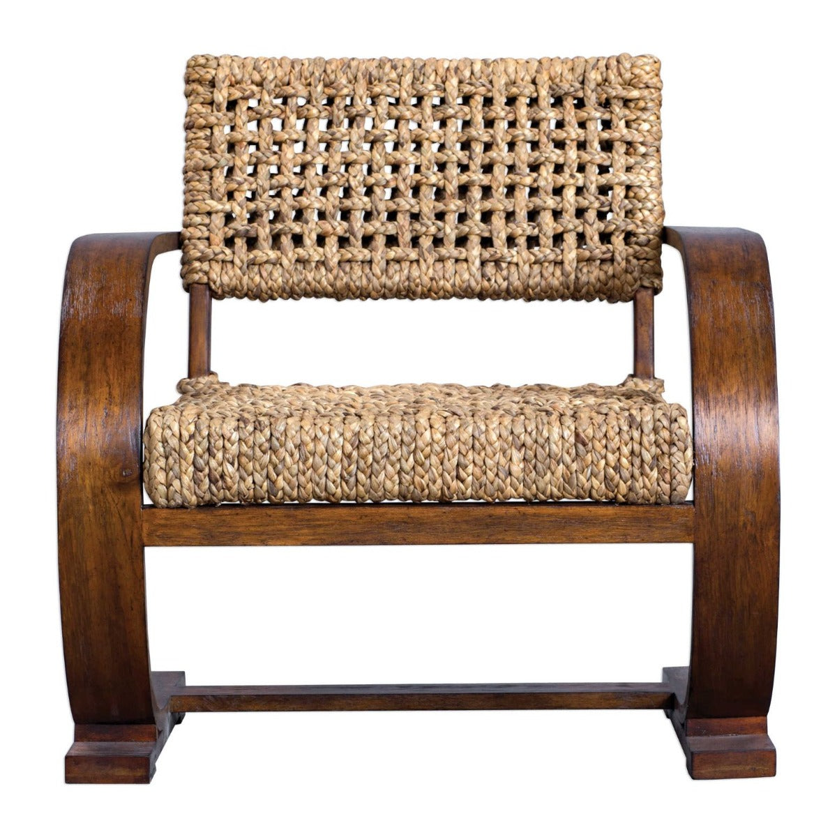 Rehema Accent Chair in Pecan by Uttermost